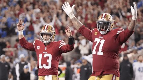 49ers defeat Lions to advance to Super Bowl .
